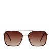 Braune Sonnenbrille unisex