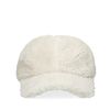 Offwhite Kappe in Teddy-Optik