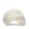 Offwhite Kappe in Teddy-Optik
