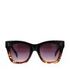 Braune Statement-Sonnenbrille