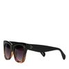Braune Statement-Sonnenbrille