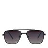 Schwarze Retro-Sonnenbrille
