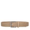 Ceinture tressée - beige