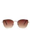 Lunettes de soleil œil de chat - marron