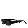 Lunettes de soleil rectangulaires - noir