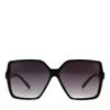Lunettes de soleil carrées - noir
