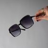 Lunettes de soleil carrées - noir
