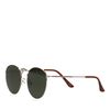 Lunettes de soleil rondes rétro - noir