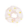 Chouchou avec marguerites - rose