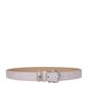 Ceinture avec imprimé croco - rose