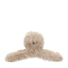 Barrette à cheveux en peluche - bistre