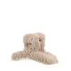 Barrette à cheveux en peluche - bistre