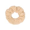 Beige scrunchie met print