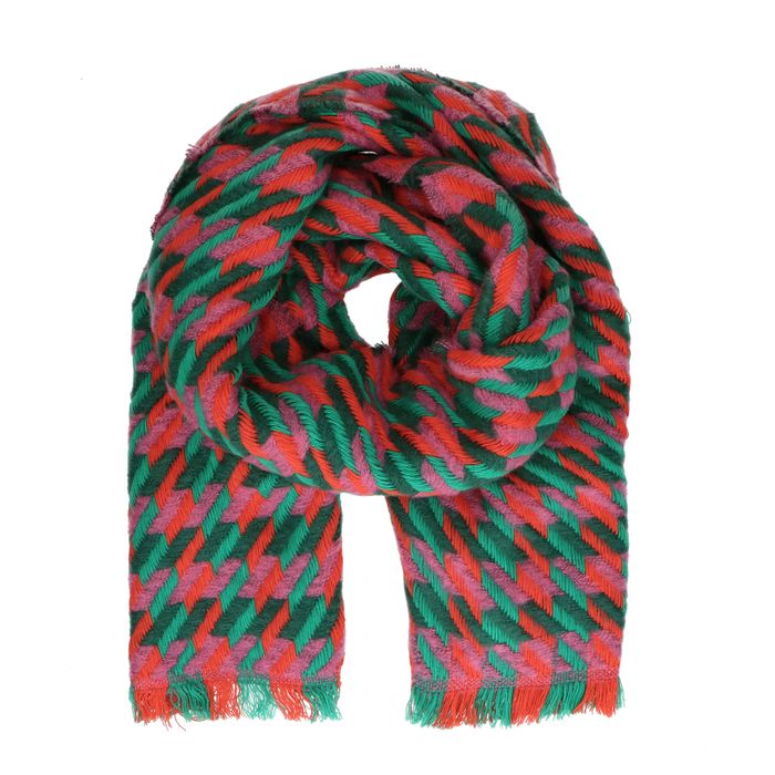 Multicolor sjaal