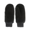 Zwarte teddy wanten