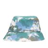 Grüner Anglerhut in Dip-Dye-Optik