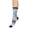 XPOOOS Socken mit Rennrad-Aufdruck
