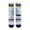 XPOOOS Socken mit Rennrad-Aufdruck