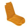 Chaussettes côtelées - jaune ocre