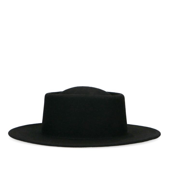 Chapeau en laine - noir