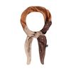 Foulard avec imprimés - marron