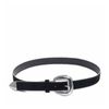 Velvet riem met western gesp