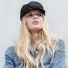 Zwarte sailor cap