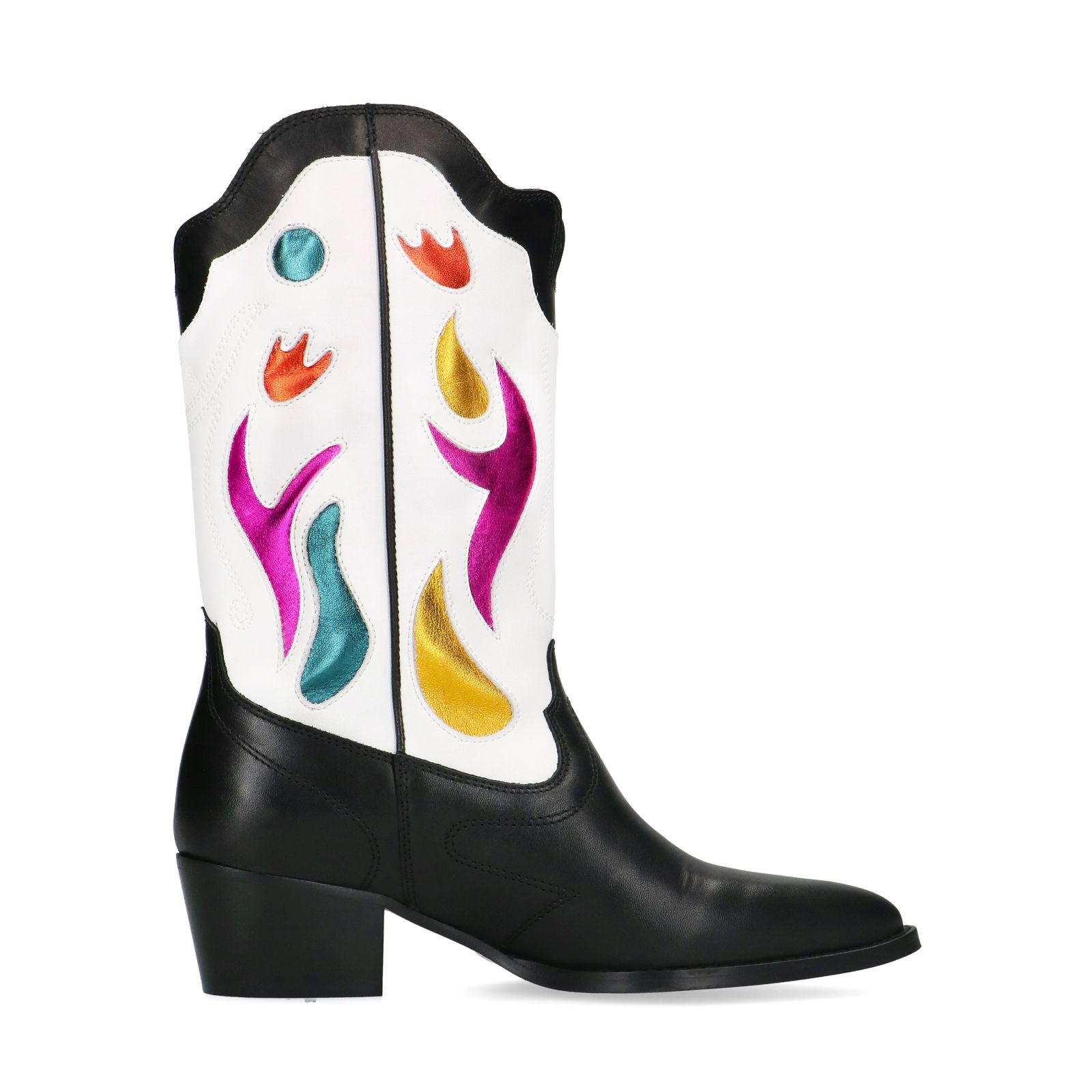 Boots Cowboylaarzen Botín piel Dames Schoenen Boots Cowboylaarzen Mango  Cowboylaarzen dance4life.com
