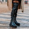 Hoge zwarte boots