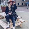 Latte leren veterlaarsjes