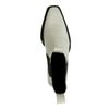 Beige chelsea boots met spitse neus
