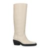 Beige leren cowboylaarzen