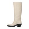 Beige leren cowboylaarzen