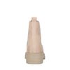 Beige leren chelsea boots