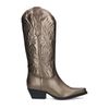 Bronskleurige metallic leren cowboylaarzen - limited edition