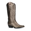 Bronskleurige metallic leren cowboylaarzen - limited edition
