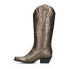Bronskleurige metallic leren cowboylaarzen - limited edition