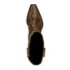 Bruine leren slangenprint cowboylaarzen - limited edition