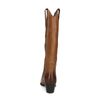 Cognac leren cowboylaarzen