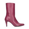 Fuchsia enkellaarsjes met hak