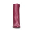 Fuchsia enkellaarsjes met hak