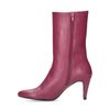 Fuchsia enkellaarsjes met hak
