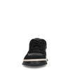 Zwarte leren sneakers