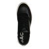 Zwarte leren sneakers