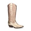 Goudkleurige metallic cowboylaarzen