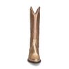 Goudkleurige metallic cowboylaarzen