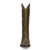 Donkergroene leren cowboylaarzen - limited edition