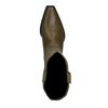 Donkergroene leren cowboylaarzen - limited edition