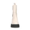 Latte leren chelsea boots