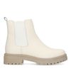 Off white leren chelsea boots